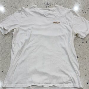 Oakley White Short Sleeve Tee